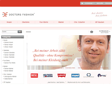 Tablet Screenshot of doctorsfashion.com